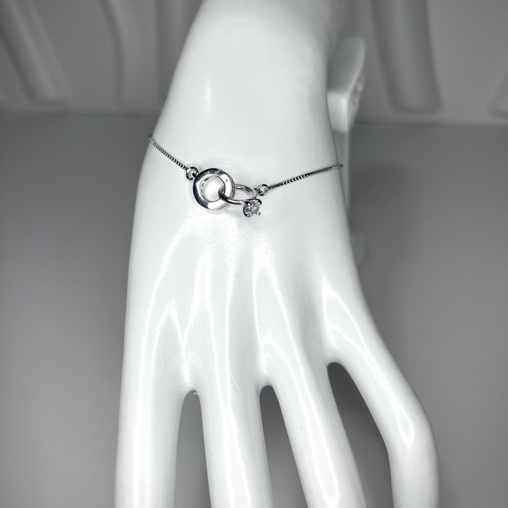 Double Circle Zircon Bracelet